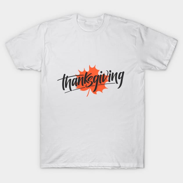 Thanksgiving day T-Shirt by Brainable ART